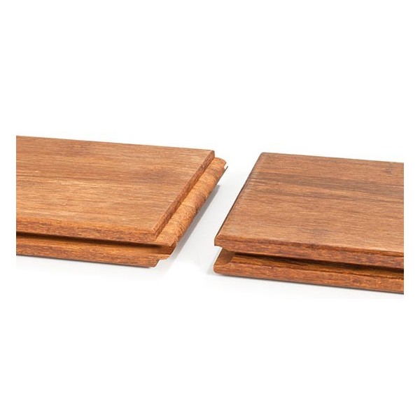 Lame de terrasse en Bambou Foncé - 20 x 137 mm