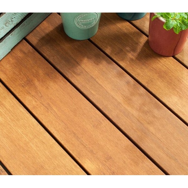 Lame de terrasse en Bambou Clair XL - 20 x 178 mm
