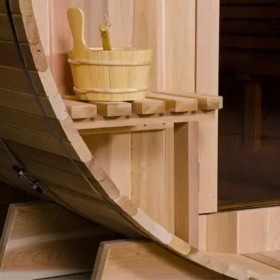 Sauna Finlandais en tonneau : WESTON - 6 places