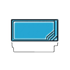 Piscine Détente 9m - Piscines Provence Polyester