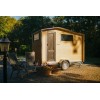 Sauna mobile sur remorque