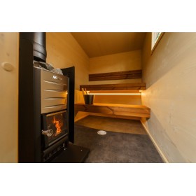 Sauna mobile sur remorque