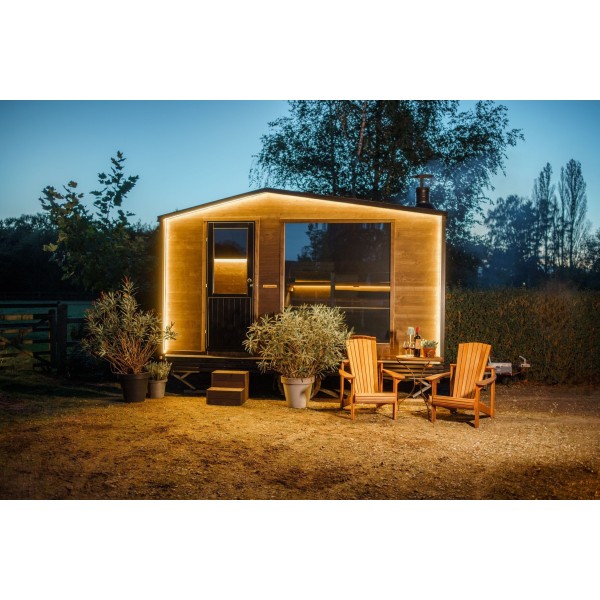 Sauna mobile sur remorque