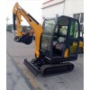 Mini-pelle JVG 2, 5 Tonnes avec moteur Kubota et cabine fermée