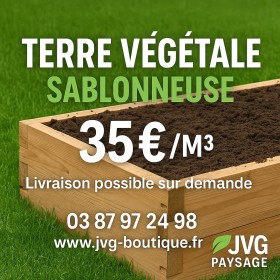Terre végétale sablonneuse en vrac