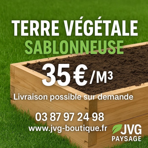 Terre végétale sablonneuse en vrac