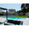 Piscine 600 PLAGE - 8,50m x 4m (fond plat)
