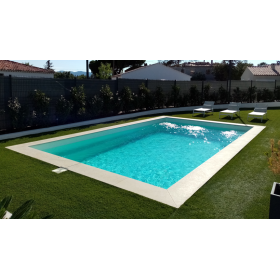 Piscine 700 PLAGE - 9,50m x 4m (fond plat)