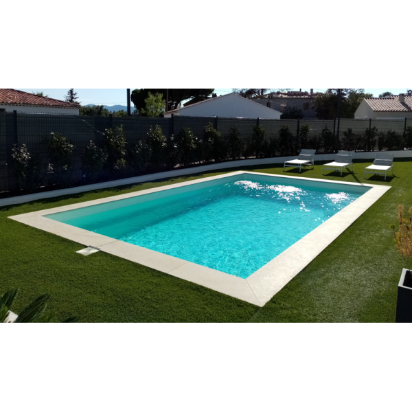 Piscine 700 PLAGE - 9,50m x 4m (fond plat)