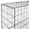 Lot de 3 gabions 100x30x50cm