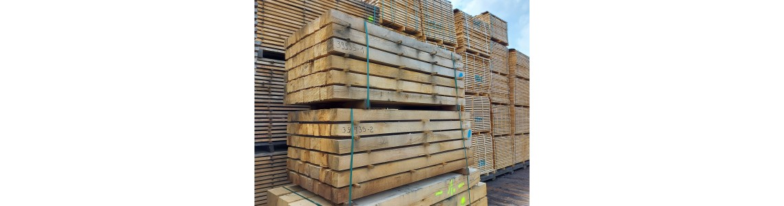 Poutre en bois en chêne